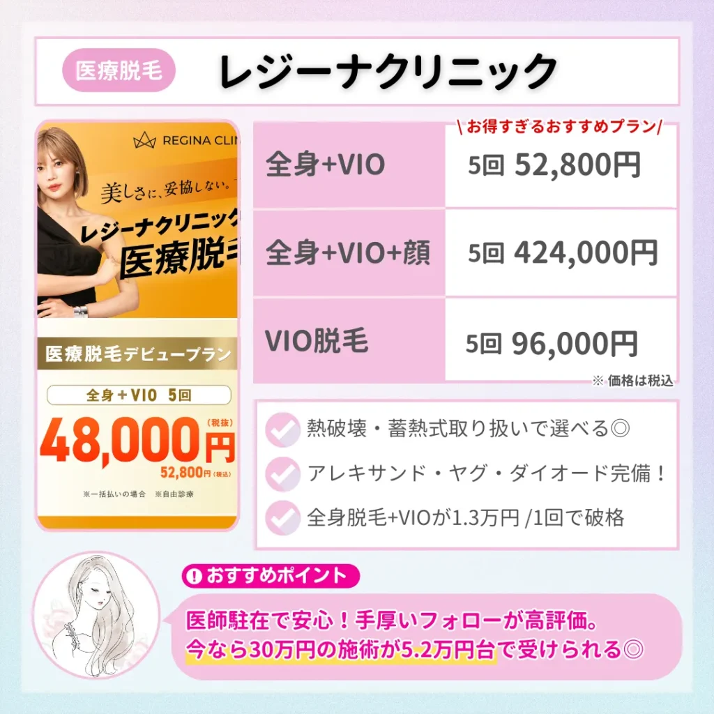 vio脱毛_おすすめ_レジーナクリニック