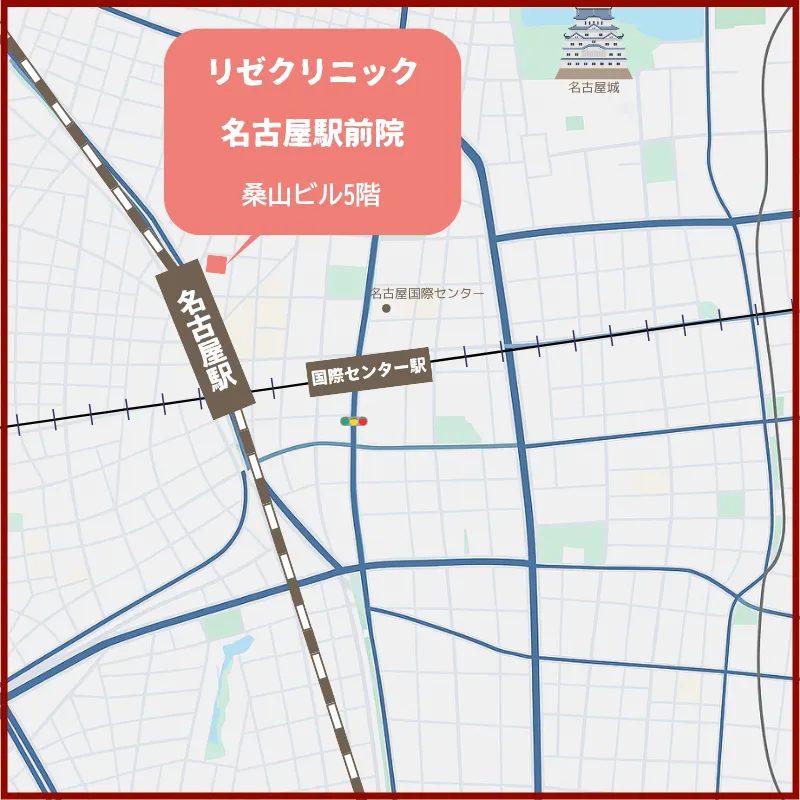 リゼクリニック名古屋駅前院 アクセス画像