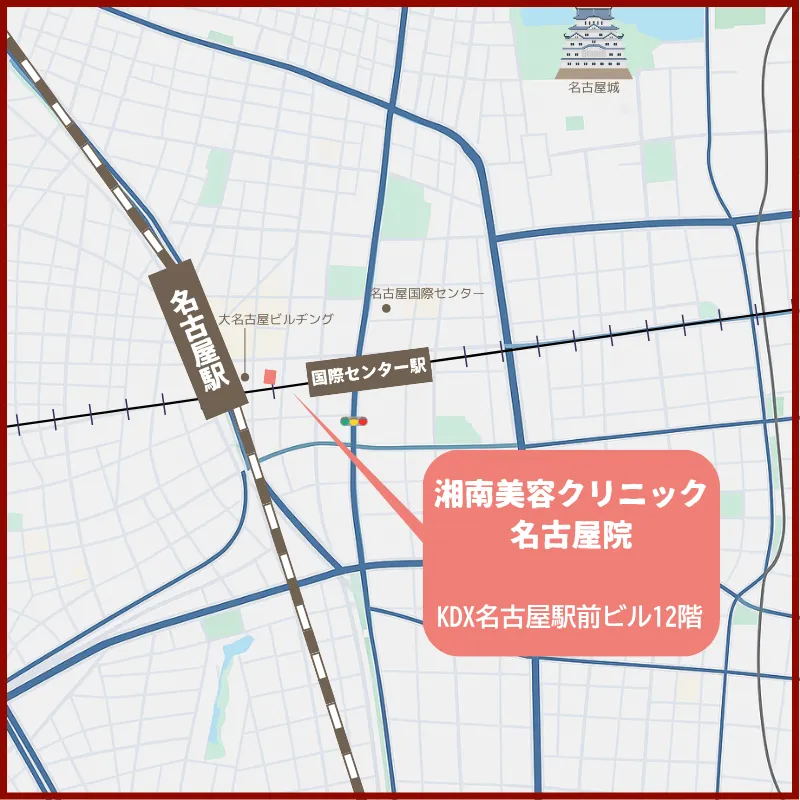 湘南美容クリニック 名古屋院 アクセス画像