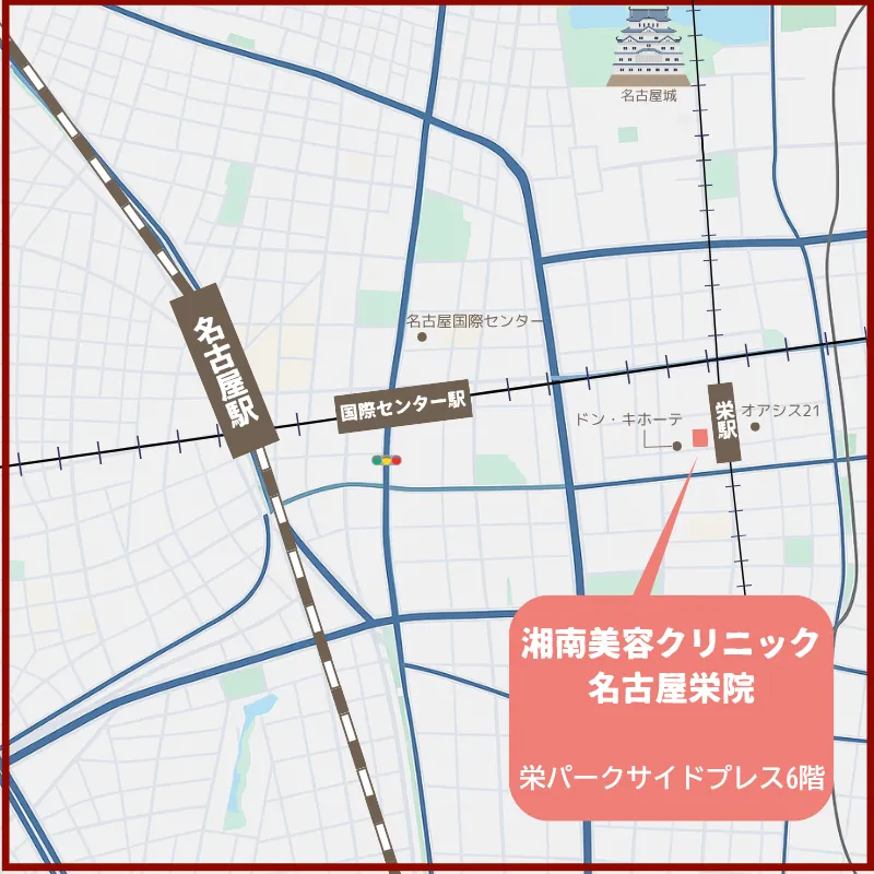 湘南美容クリニック名古屋栄院 アクセス画像