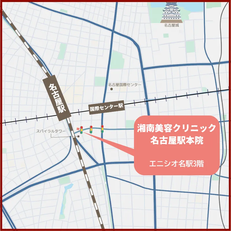湘南美容クリニック 名古屋駅本院 アクセス画像