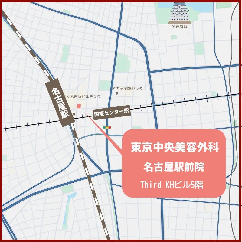 東京中央美容外科 名古屋駅前院 アクセス画像