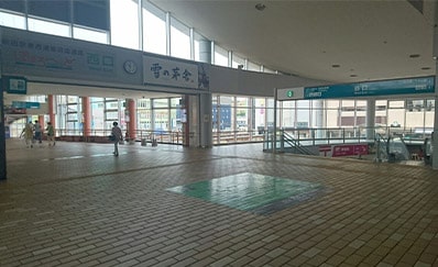 秋田駅からのアクセス