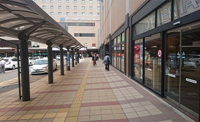 秋田駅からのアクセス