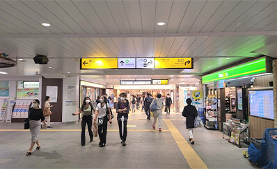 本八幡駅（JR）からのアクセス