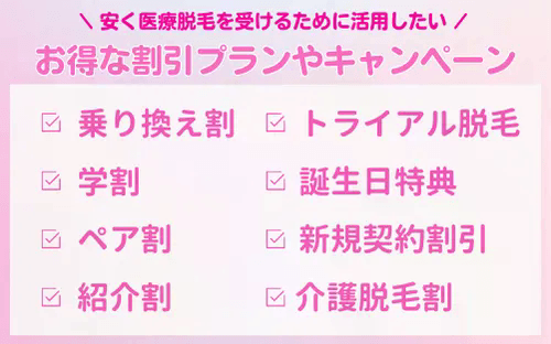 医療脱毛_安い_トライアル
